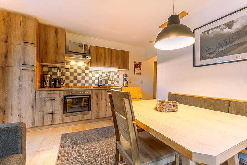 Appartement Albertville mit Küche und Essecke in Tux Tirol